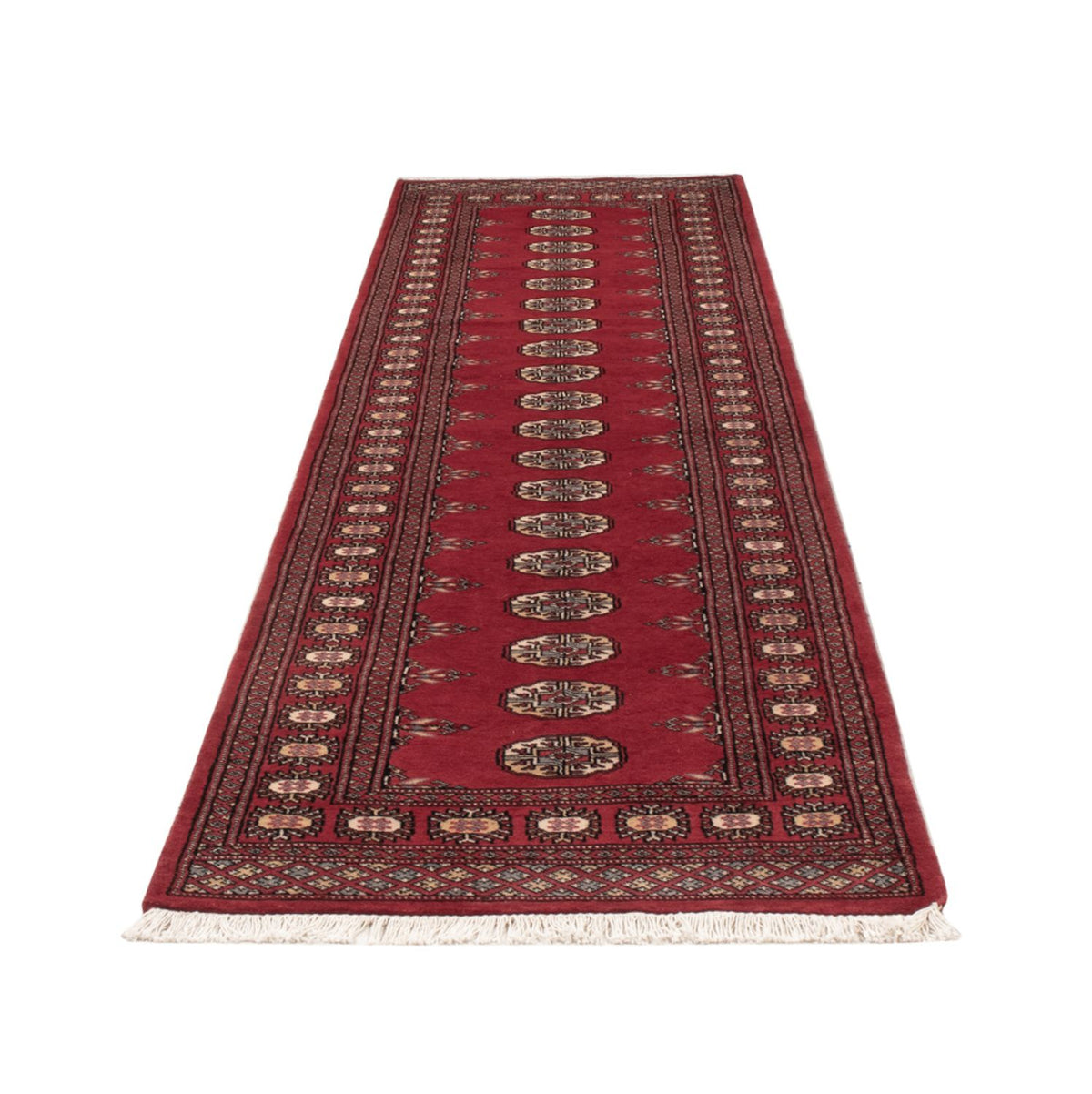Tapis de couloir Tapis Pakistani - 317 x 78 cm - rouge
