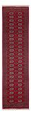 Tapis de couloir Tapis Pakistani - 306 x 77 cm - rouge