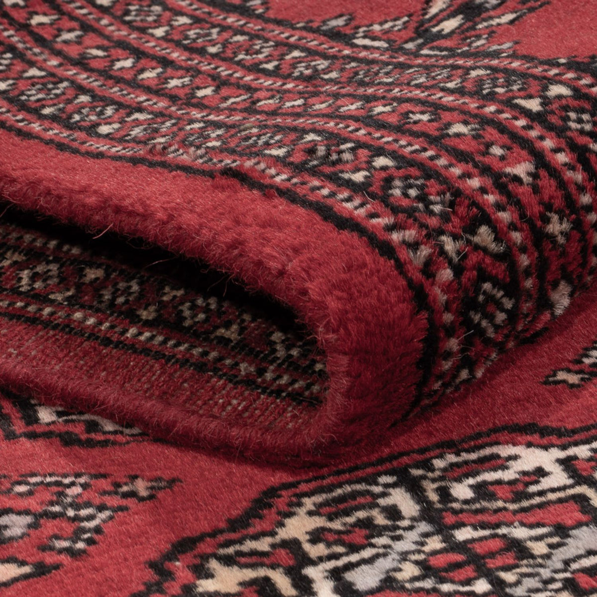 Tapis de couloir Tapis Pakistani - 306 x 77 cm - rouge