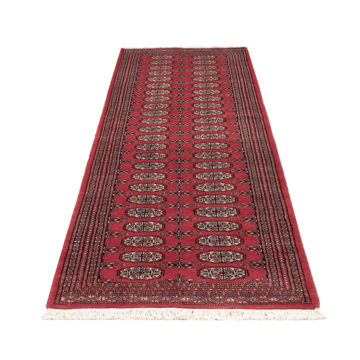 Tapis de couloir Tapis Pakistani - 306 x 77 cm - rouge