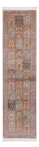 Tapis en soie du Cachemire Tapis 304x79cm - Tapis oriental
