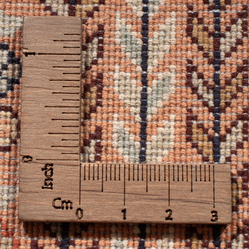Tapis de couloir Tapis en soie - Soie du Cachemire - 304 x 79 cm - beige foncé