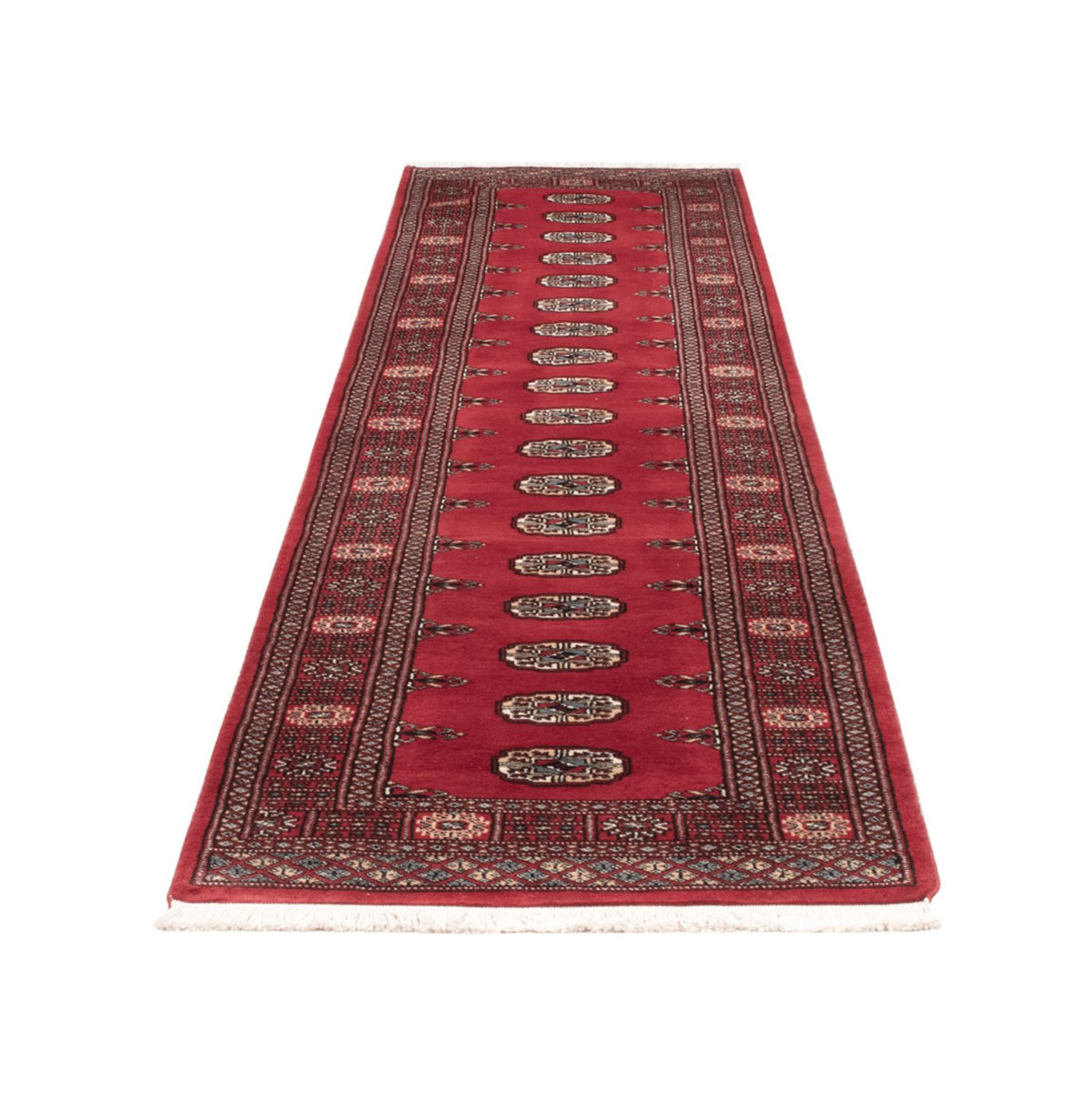 Tapis de couloir Tapis Pakistani - 331 x 77 cm - rouge