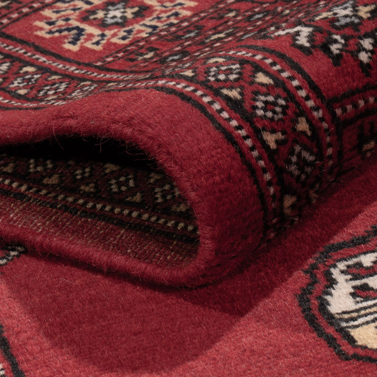 Tapis de couloir Tapis Pakistani - 322 x 82 cm - rouge