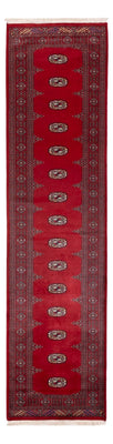 Tapis de couloir Tapis Pakistani - 331 x 81 cm - rouge