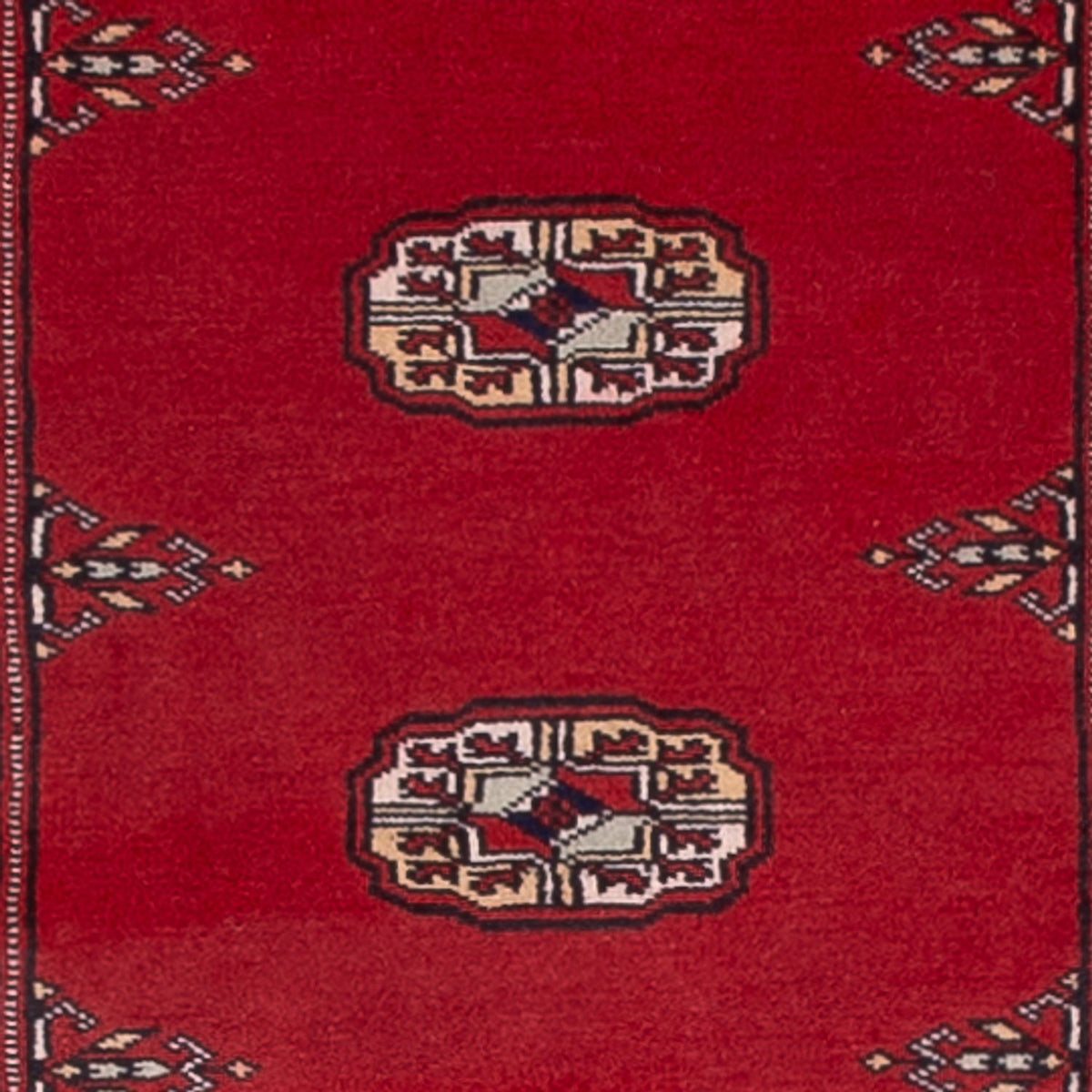 Tapis de couloir Tapis Pakistani - 331 x 81 cm - rouge