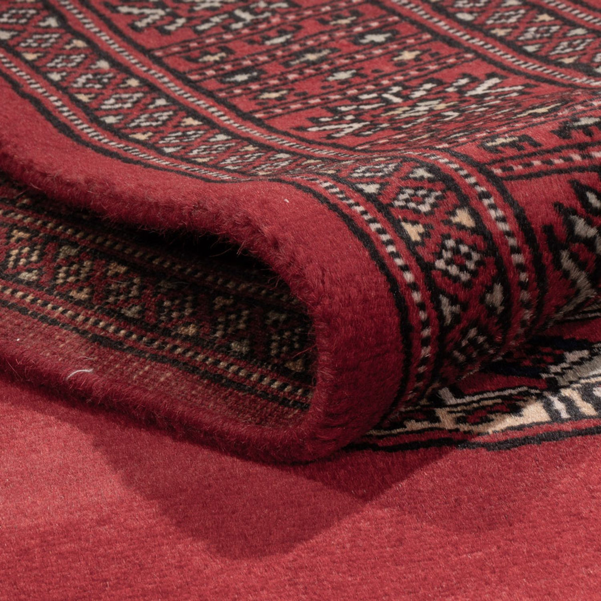 Tapis de couloir Tapis Pakistani - 331 x 81 cm - rouge