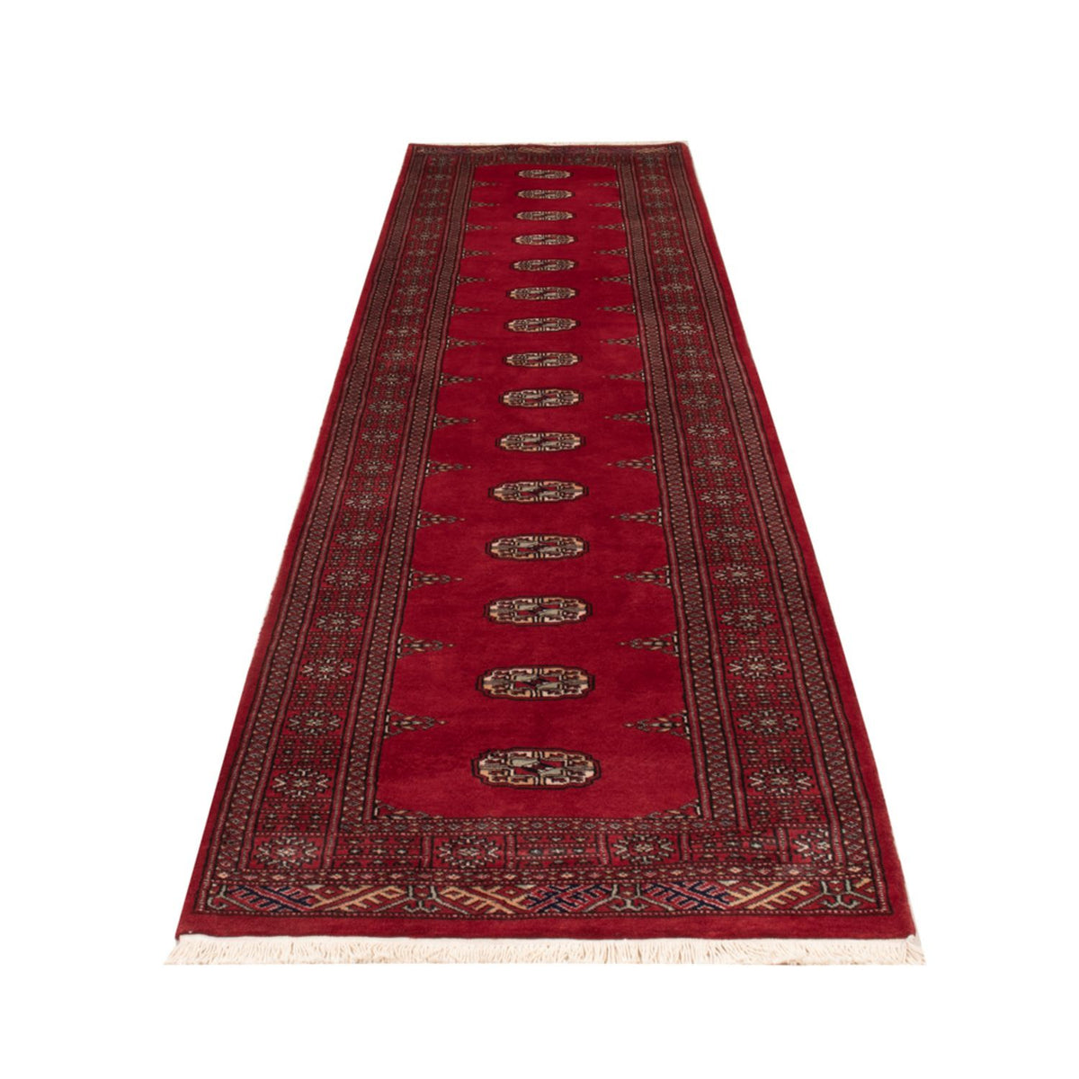 Tapis de couloir Tapis Pakistani - 331 x 81 cm - rouge
