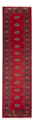 Tapis de couloir Tapis Pakistani - 319 x 81 cm - rouge