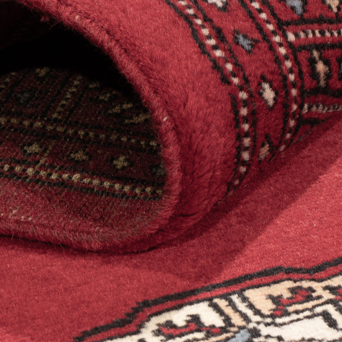 Tapis de couloir Tapis Pakistani - 323 x 80 cm - rouge