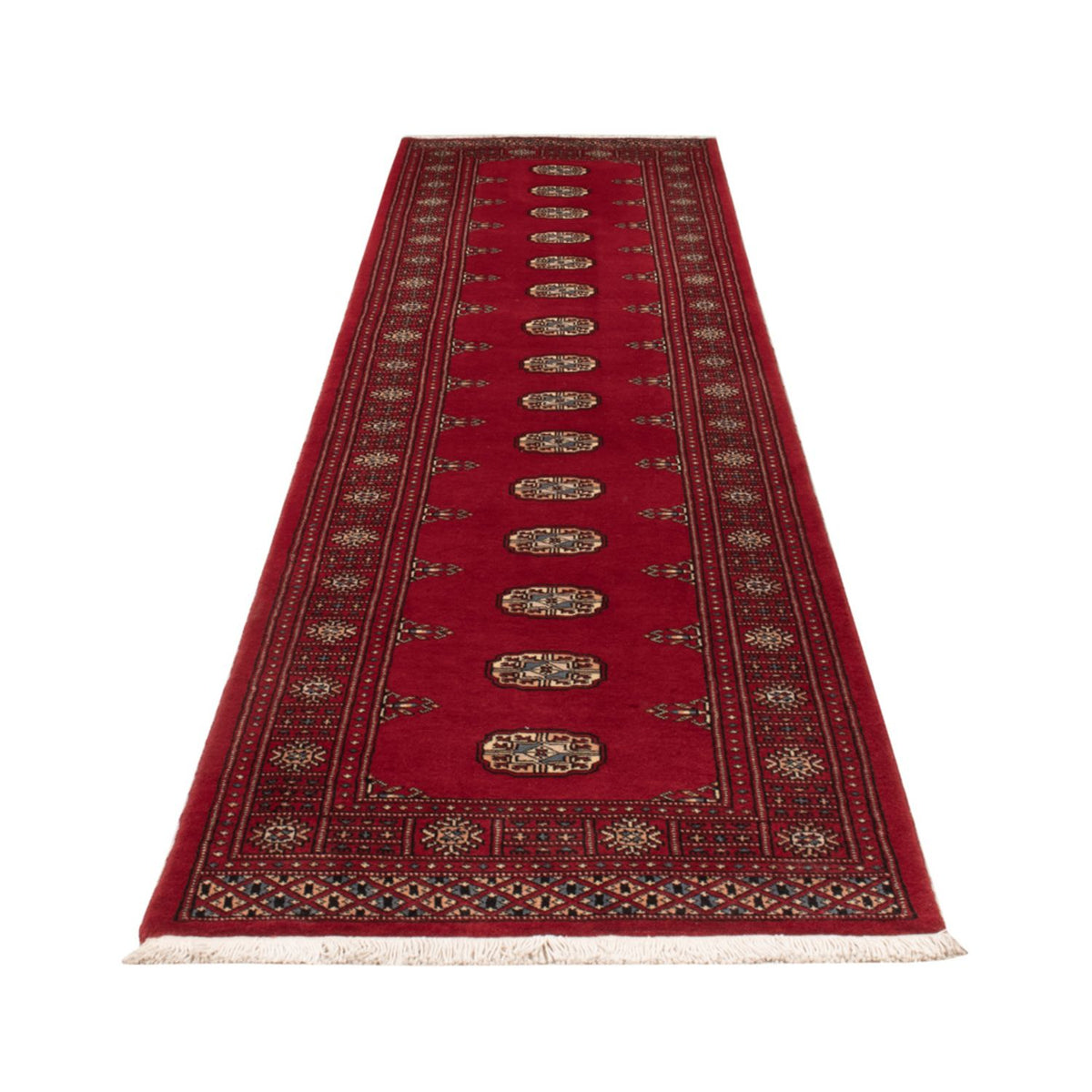 Tapis de couloir Tapis Pakistani - 323 x 80 cm - rouge