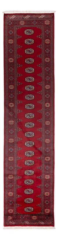 Tapis de couloir Tapis Pakistani - 343 x 77 cm - rouge