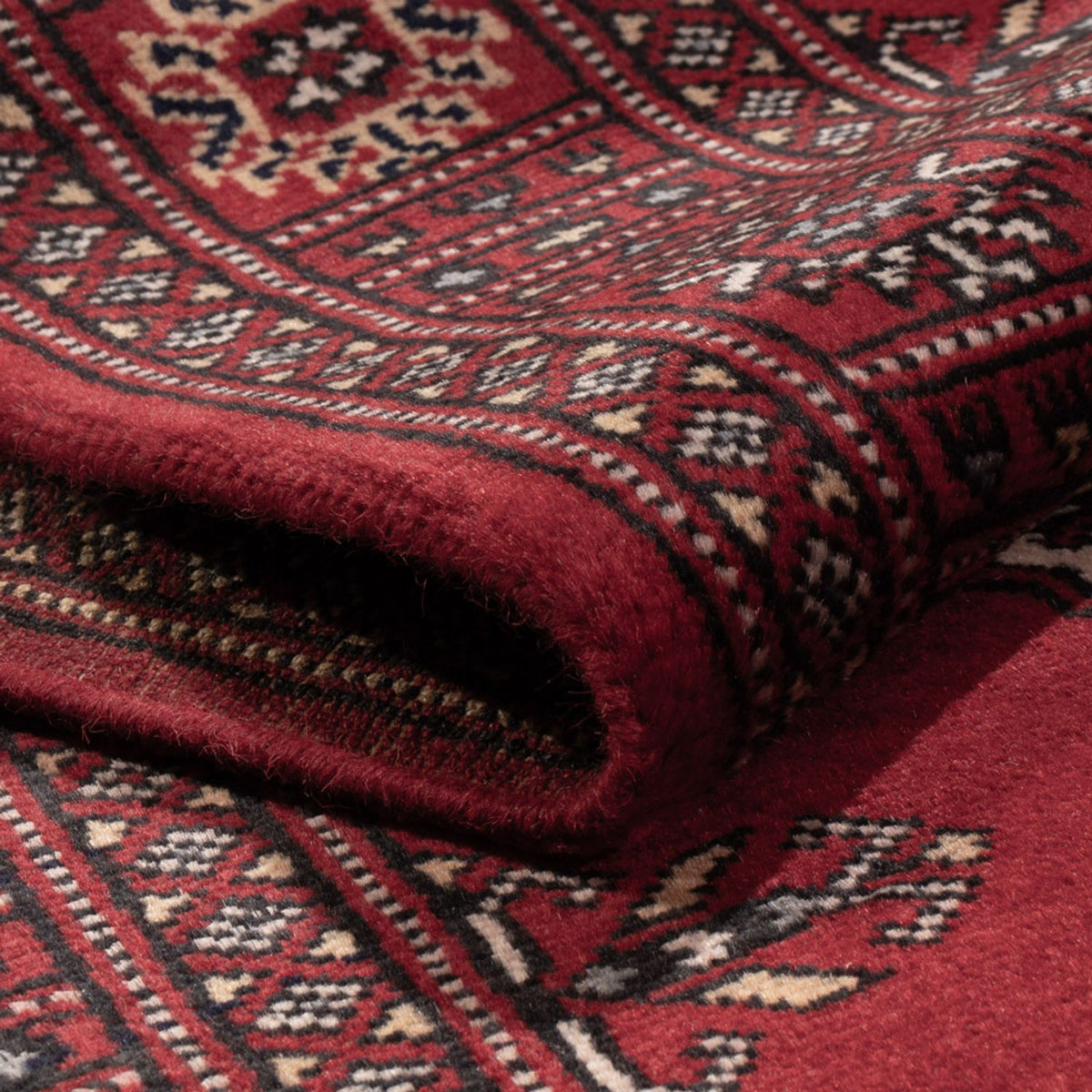 Tapis de couloir Tapis Pakistani - 343 x 77 cm - rouge