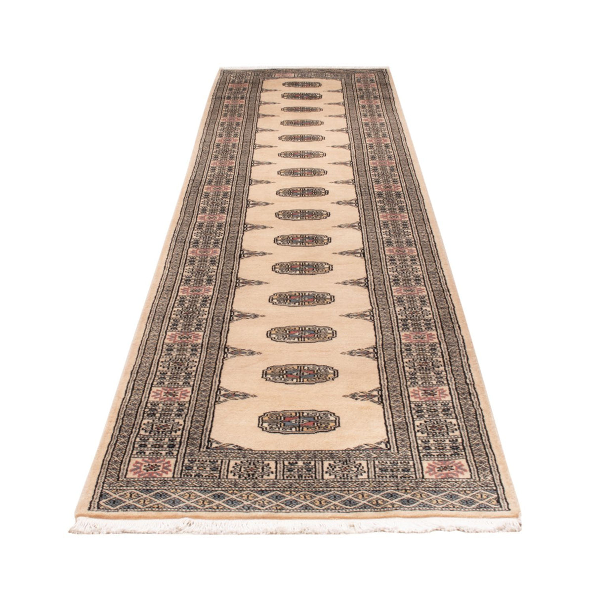 Tapis de couloir Tapis Pakistani - 358 x 80 cm - beige