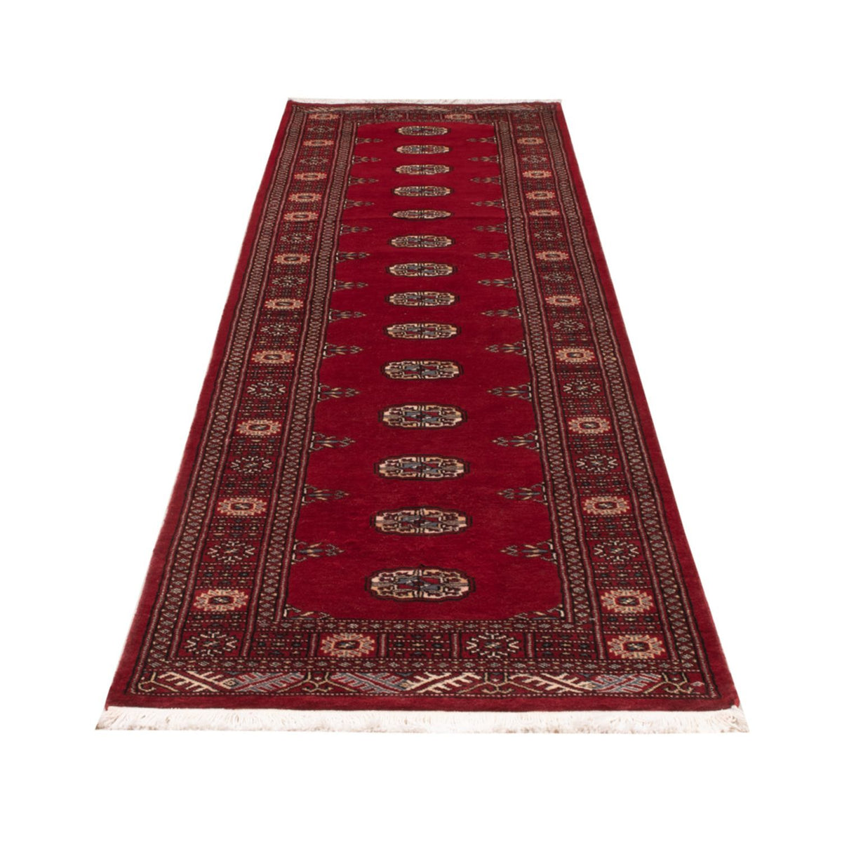 Tapis de couloir Tapis Pakistani - 319 x 79 cm - rouge