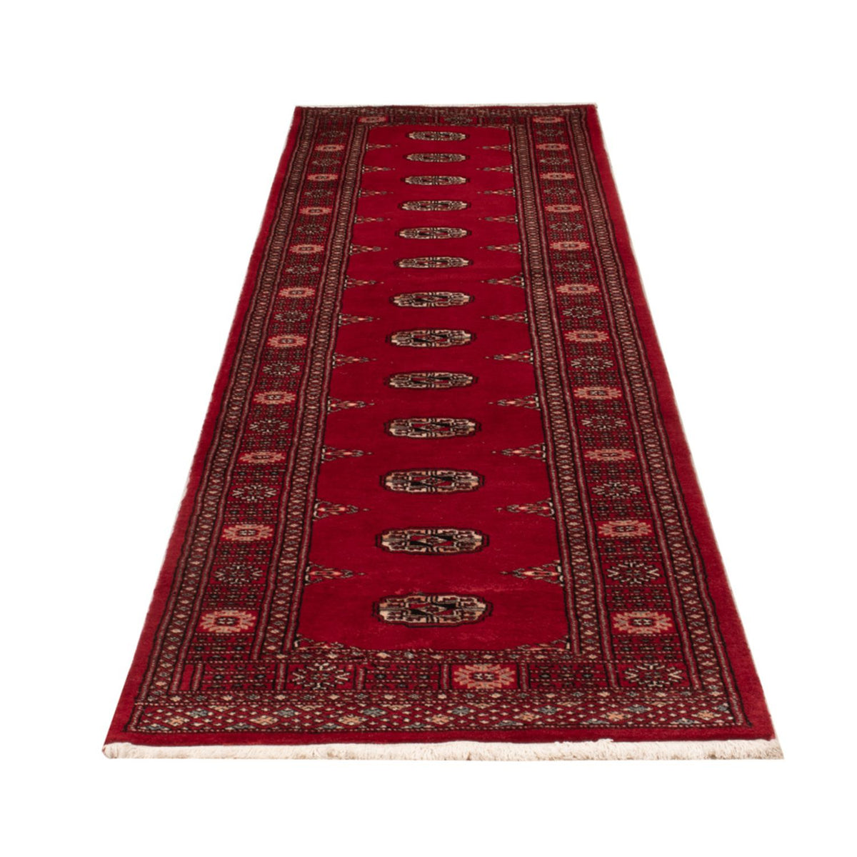 Tapis de couloir Tapis Pakistani - 322 x 79 cm - rouge