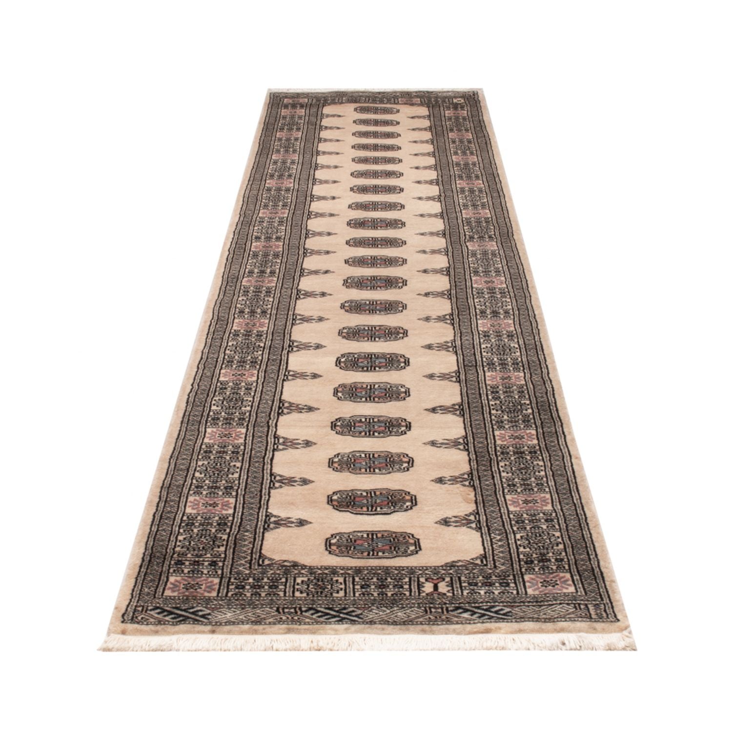 Tapis de couloir Tapis Pakistani - 341 x 77 cm - beige