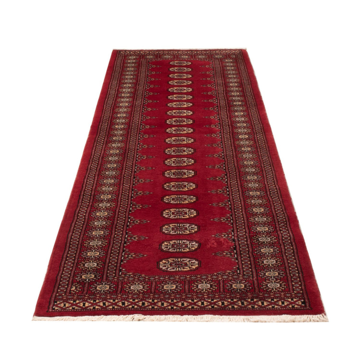 Tapis de couloir Tapis Pakistani - 286 x 79 cm - rouge