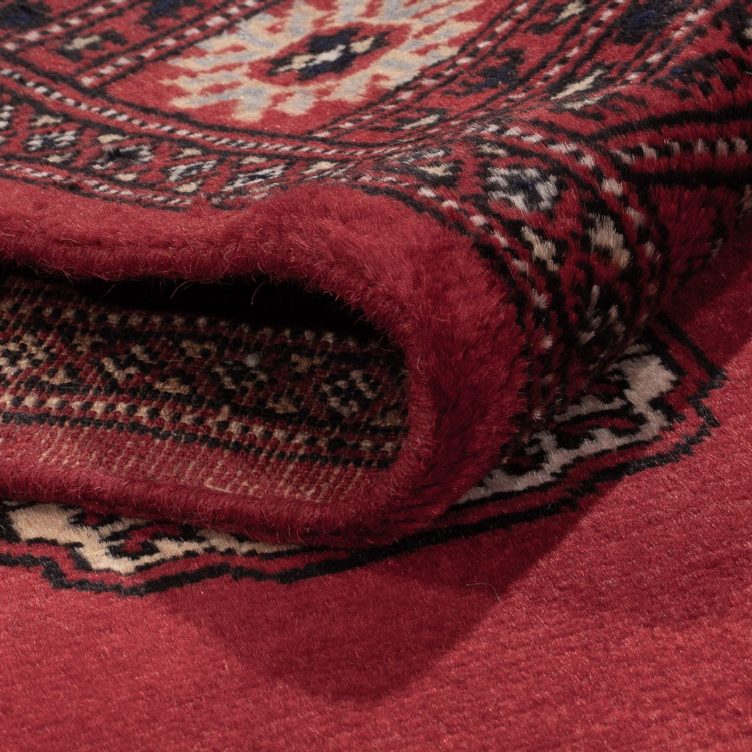 Tapis de couloir Tapis Pakistani - 301 x 79 cm - rouge