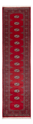 Tapis de couloir Tapis Pakistani - 311 x 78 cm - rouge
