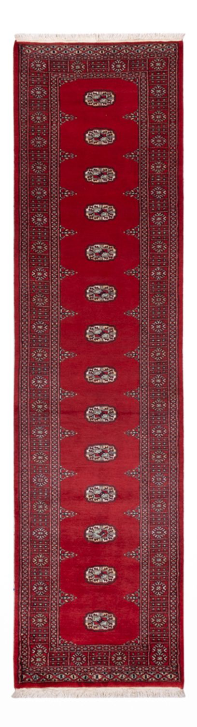 Tapis de couloir Tapis Pakistani - 311 x 78 cm - rouge