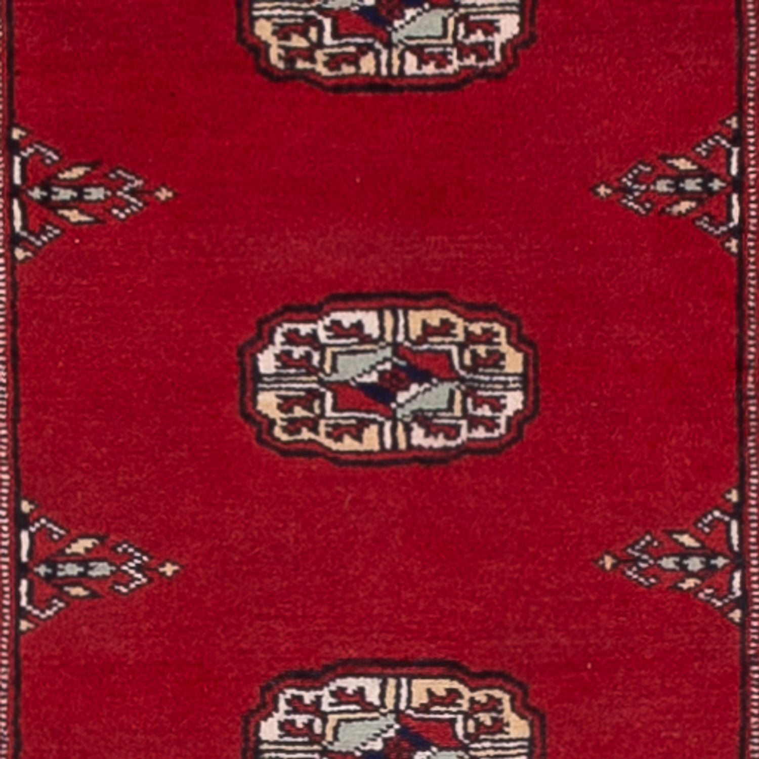 Tapis de couloir Tapis Pakistani - 311 x 78 cm - rouge