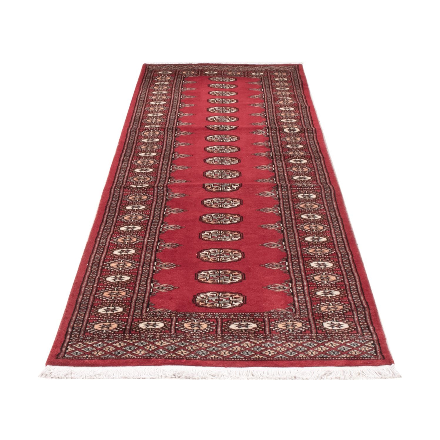 Tapis de couloir Tapis Pakistani - 289 x 78 cm - rouge