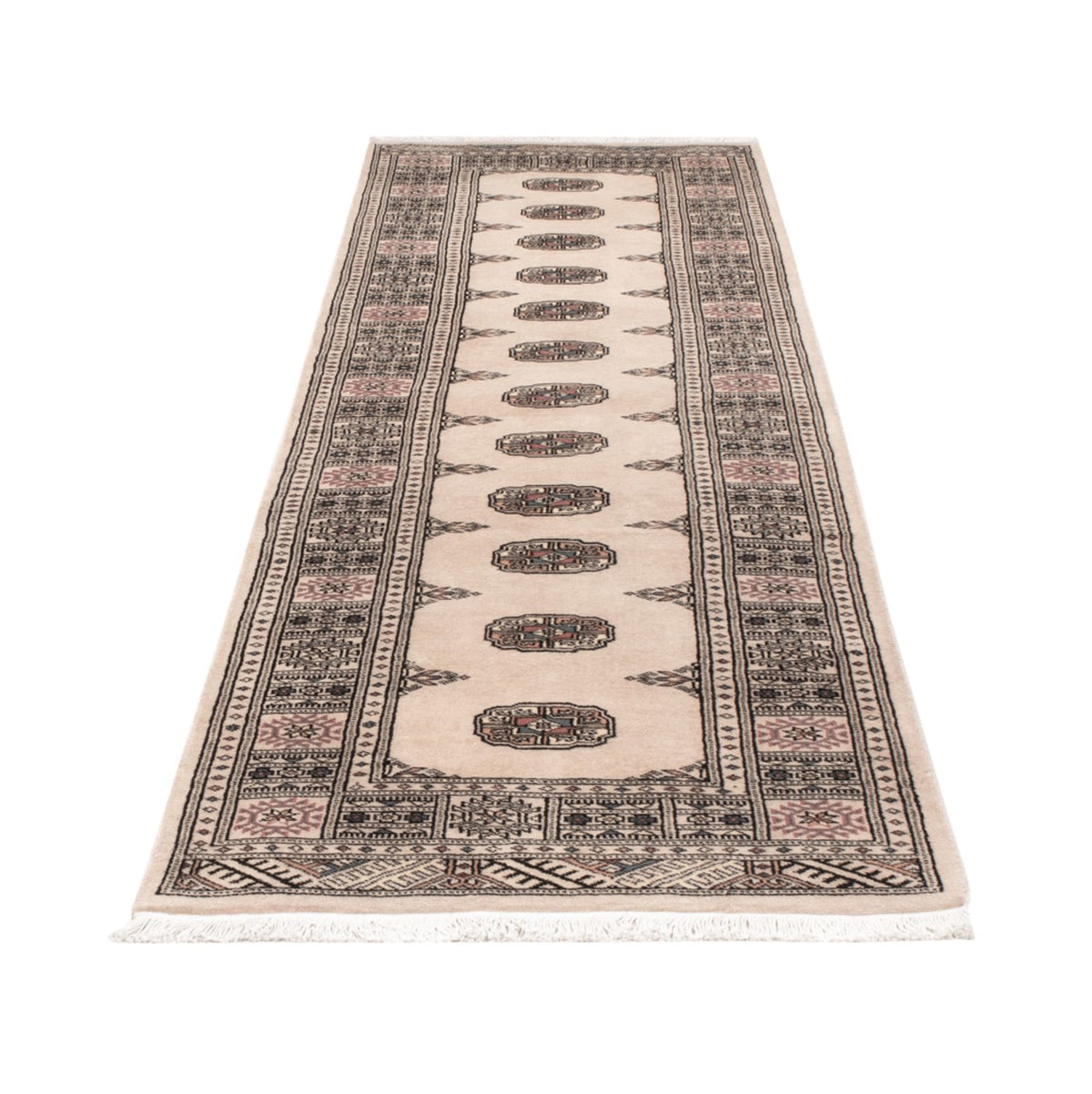 Tapis de couloir Tapis Pakistani - 288 x 79 cm - beige