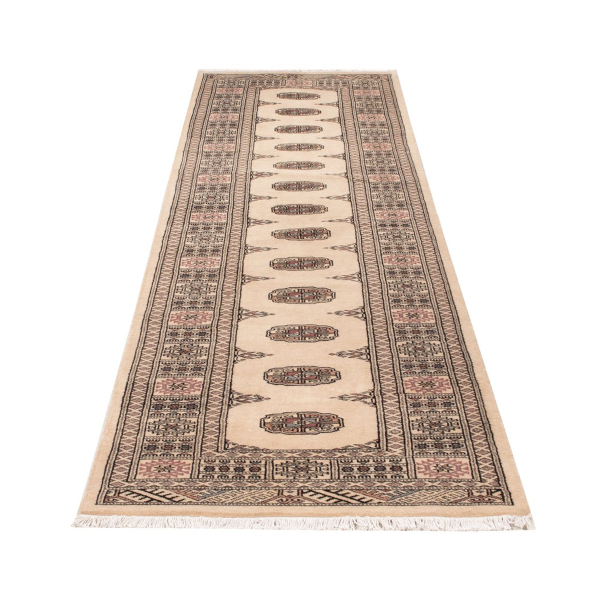 Tapis de couloir Tapis Pakistani - 309 x 79 cm - beige