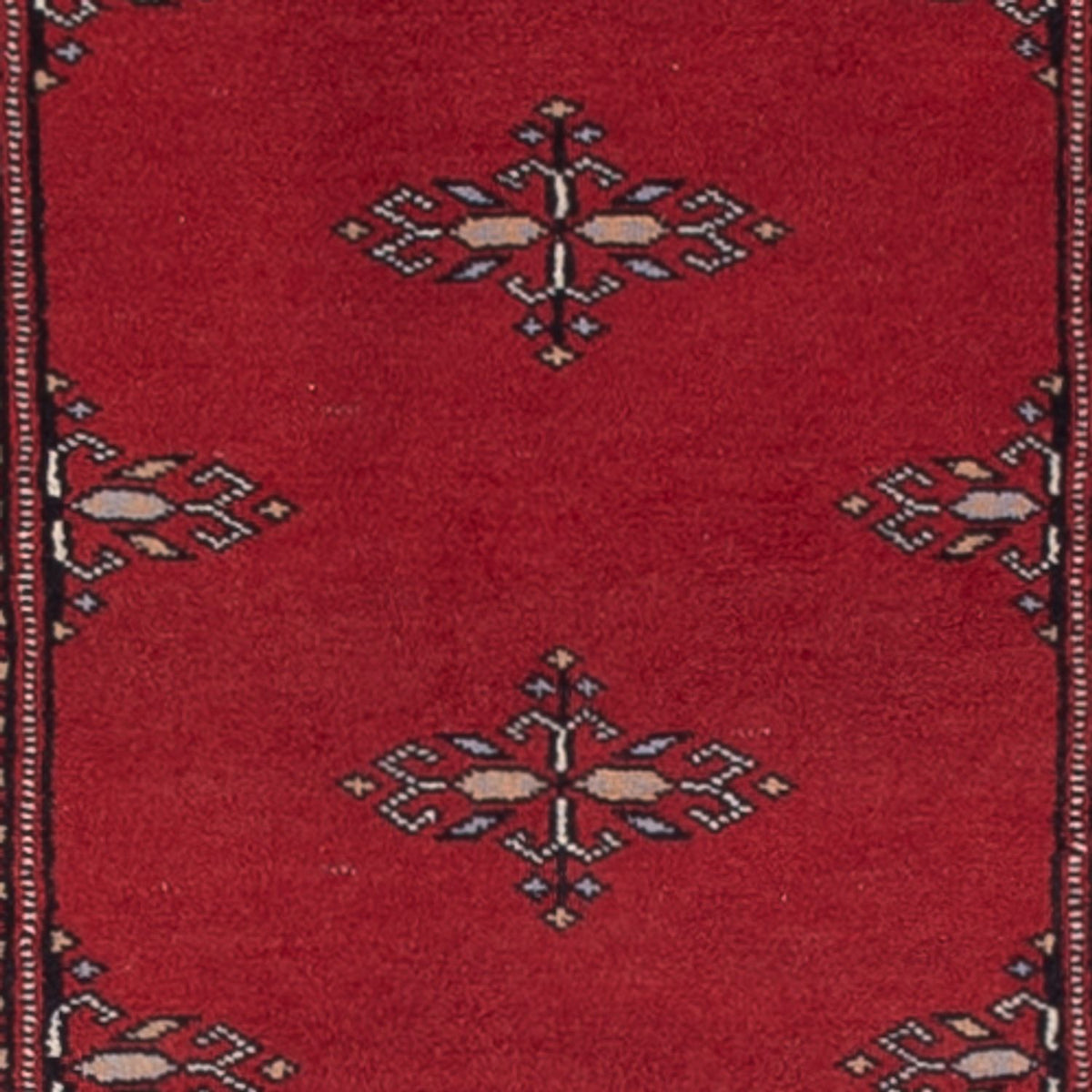 Tapis de couloir Tapis Pakistani - 303 x 79 cm - rouge
