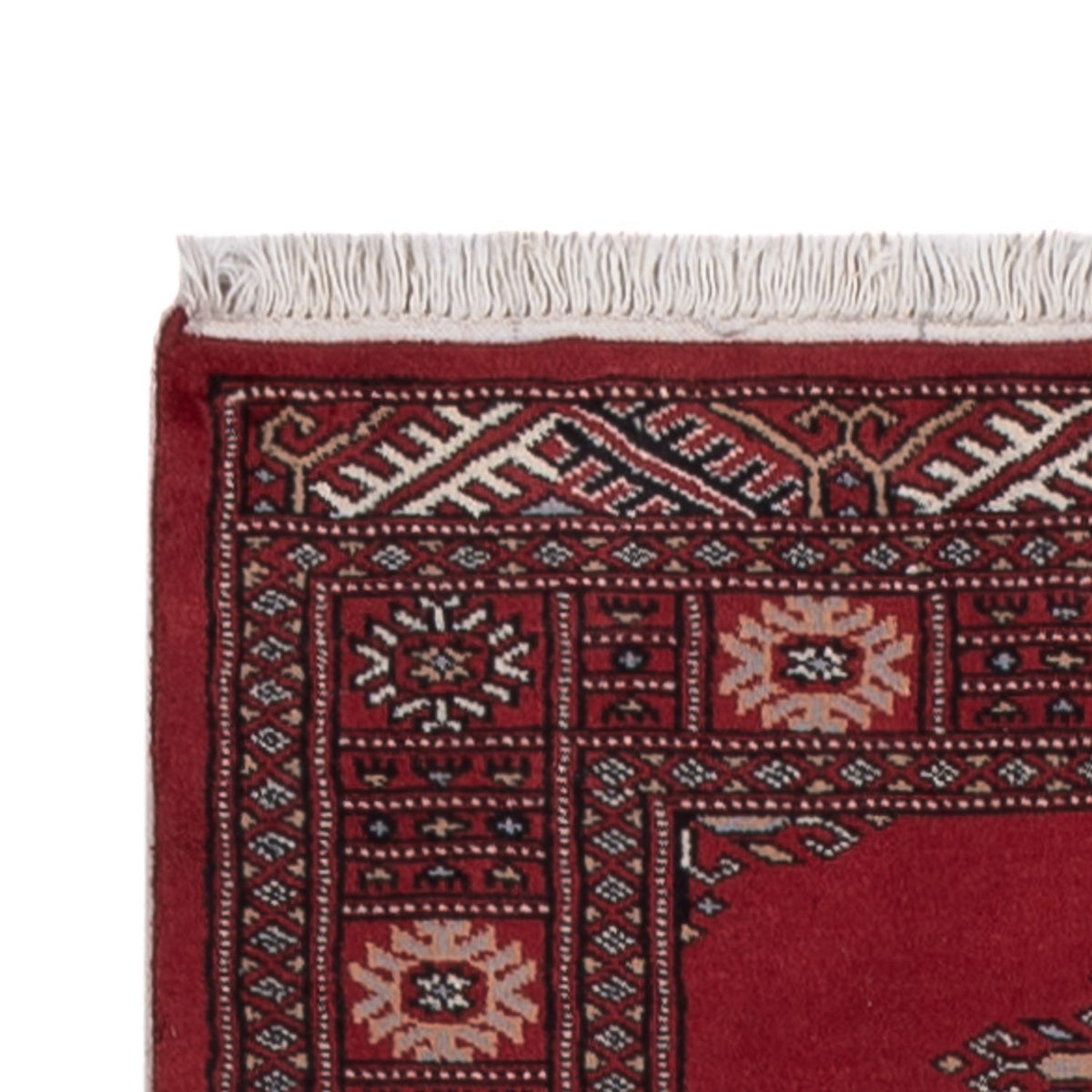 Tapis de couloir Tapis Pakistani - 303 x 79 cm - rouge