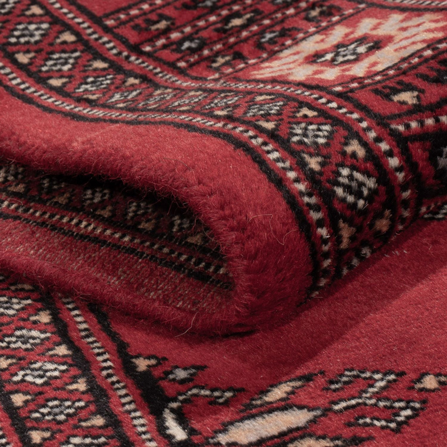 Tapis de couloir Tapis Pakistani - 303 x 79 cm - rouge