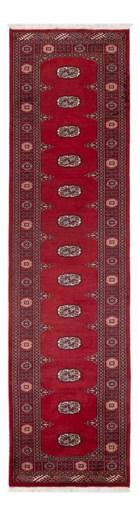 Tapis de couloir Tapis Pakistani - 305 x 77 cm - rouge