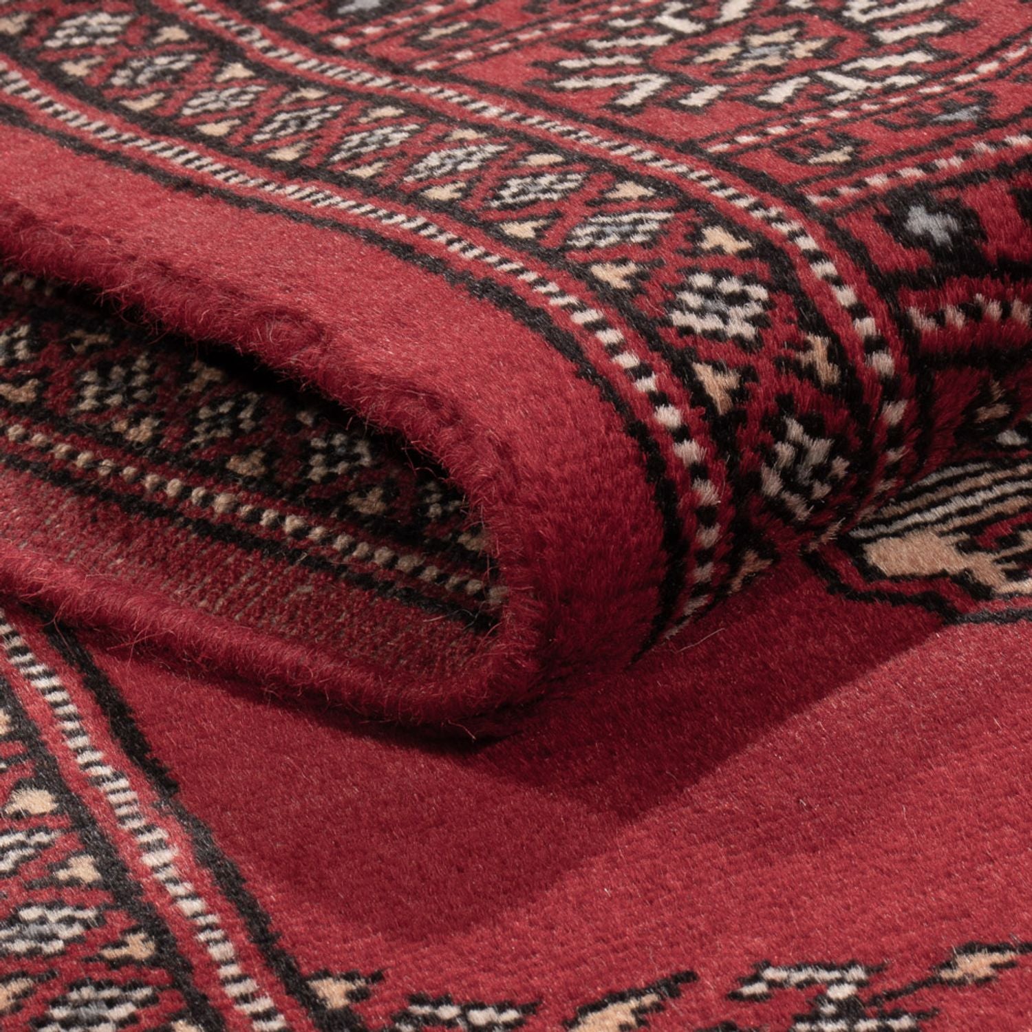 Tapis de couloir Tapis Pakistani - 305 x 77 cm - rouge