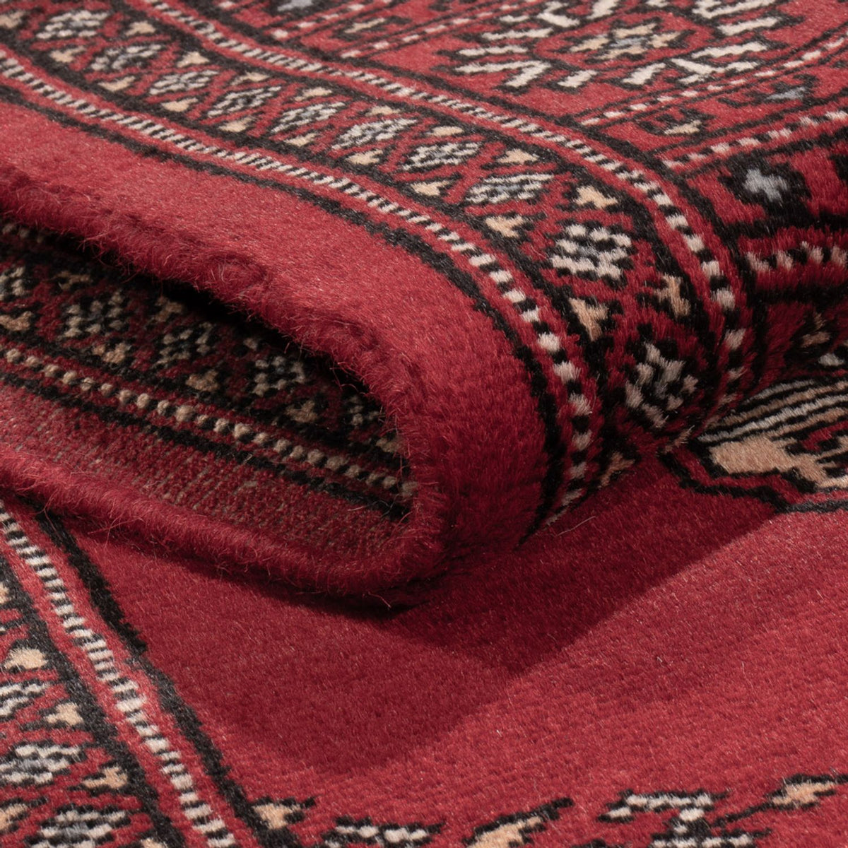 Tapis de couloir Tapis Pakistani - 305 x 77 cm - rouge