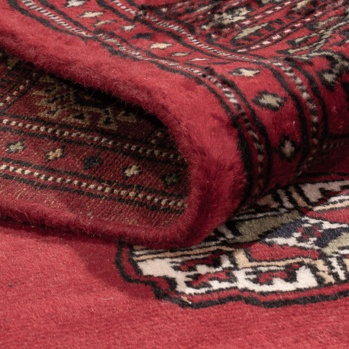 Tapis de couloir Tapis Pakistani - 297 x 79 cm - rouge