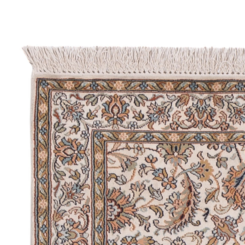 Tapis de couloir Tapis en soie - Soie du Cachemire - 308 x 80 cm - beige