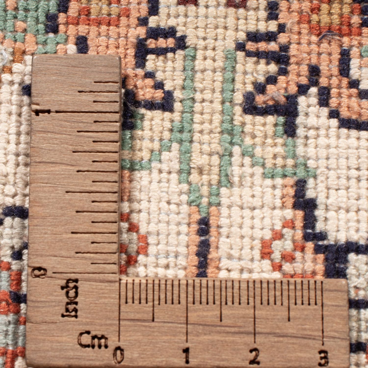 Tapis de couloir Tapis en soie - Soie du Cachemire - 308 x 80 cm - beige