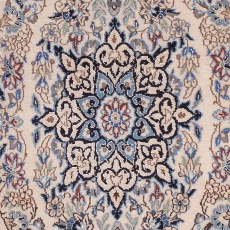 Tapis de couloir Tapis persan - Nain - 293 x 60 cm - beige foncé