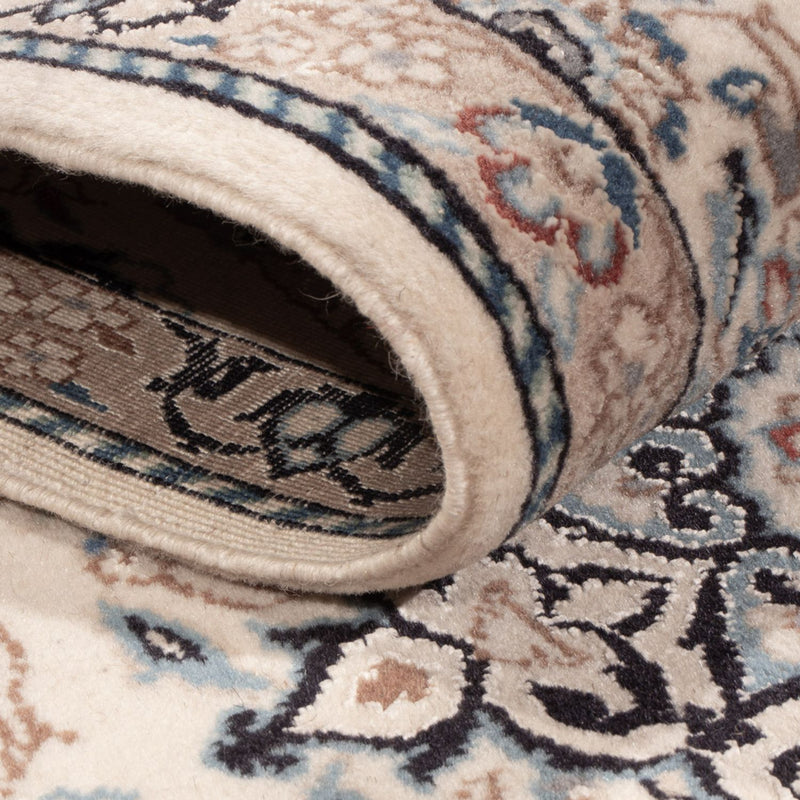 Tapis de couloir Tapis persan - Nain - 293 x 60 cm - beige foncé