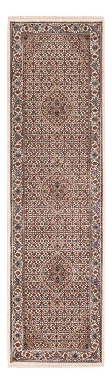 Tapis de couloir Tapis oriental - Tabriz - 315 x 84 cm - beige foncé