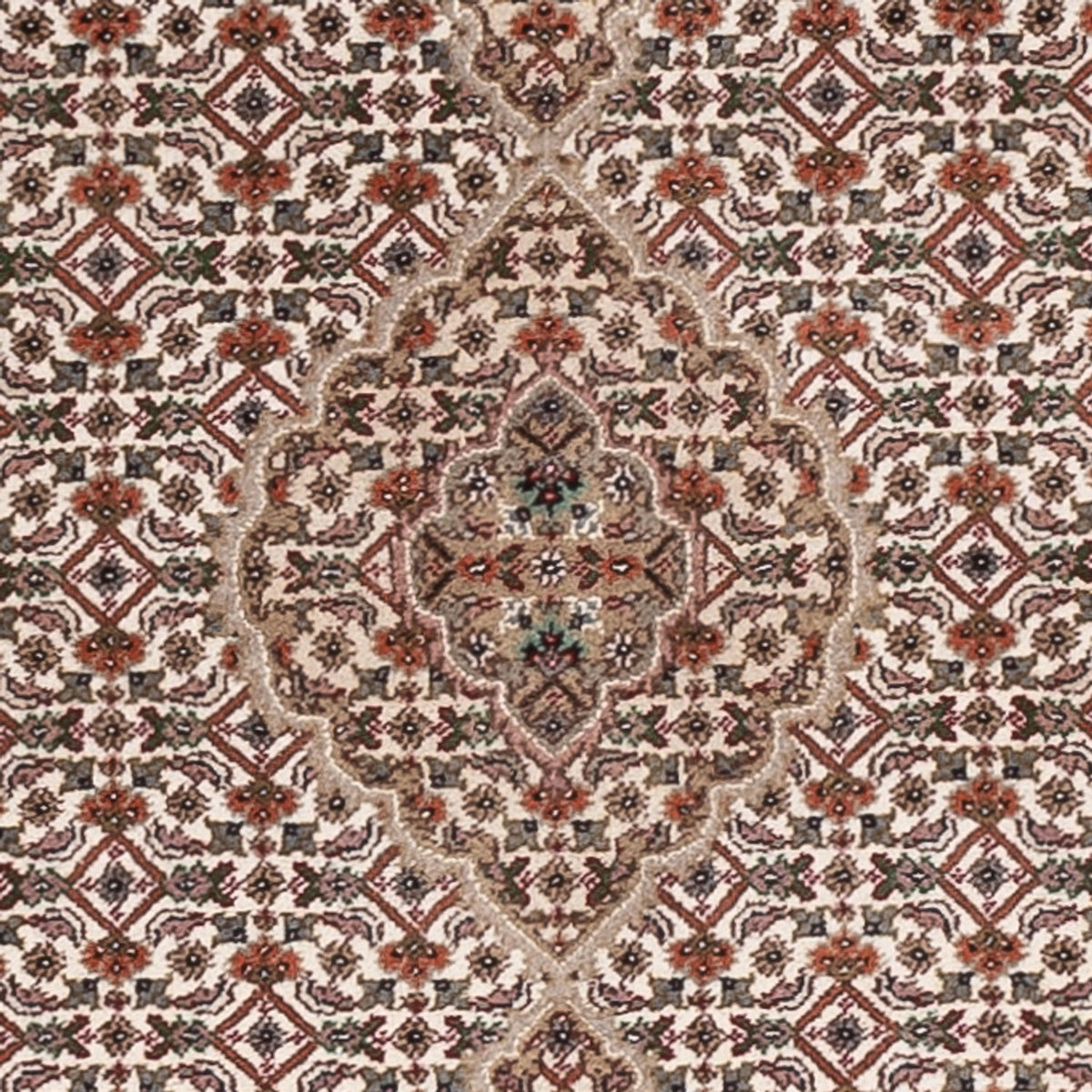 Tapis de couloir Tapis oriental - Tabriz - 315 x 84 cm - beige foncé