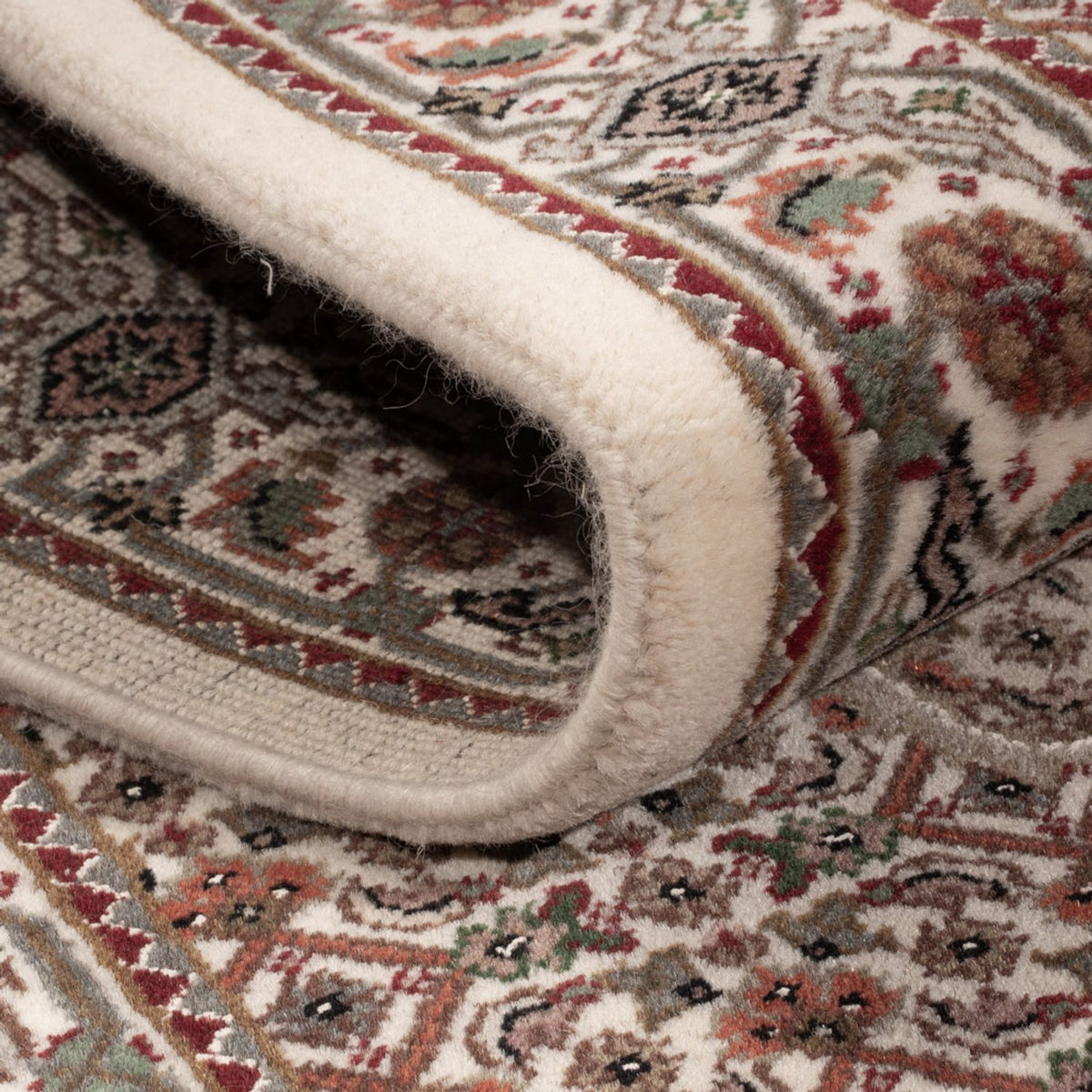 Tapis de couloir Tapis oriental - Tabriz - 315 x 84 cm - beige foncé