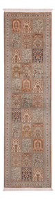 Tapis en soie du Cachemire Tapis 301x77cm - Tapis oriental