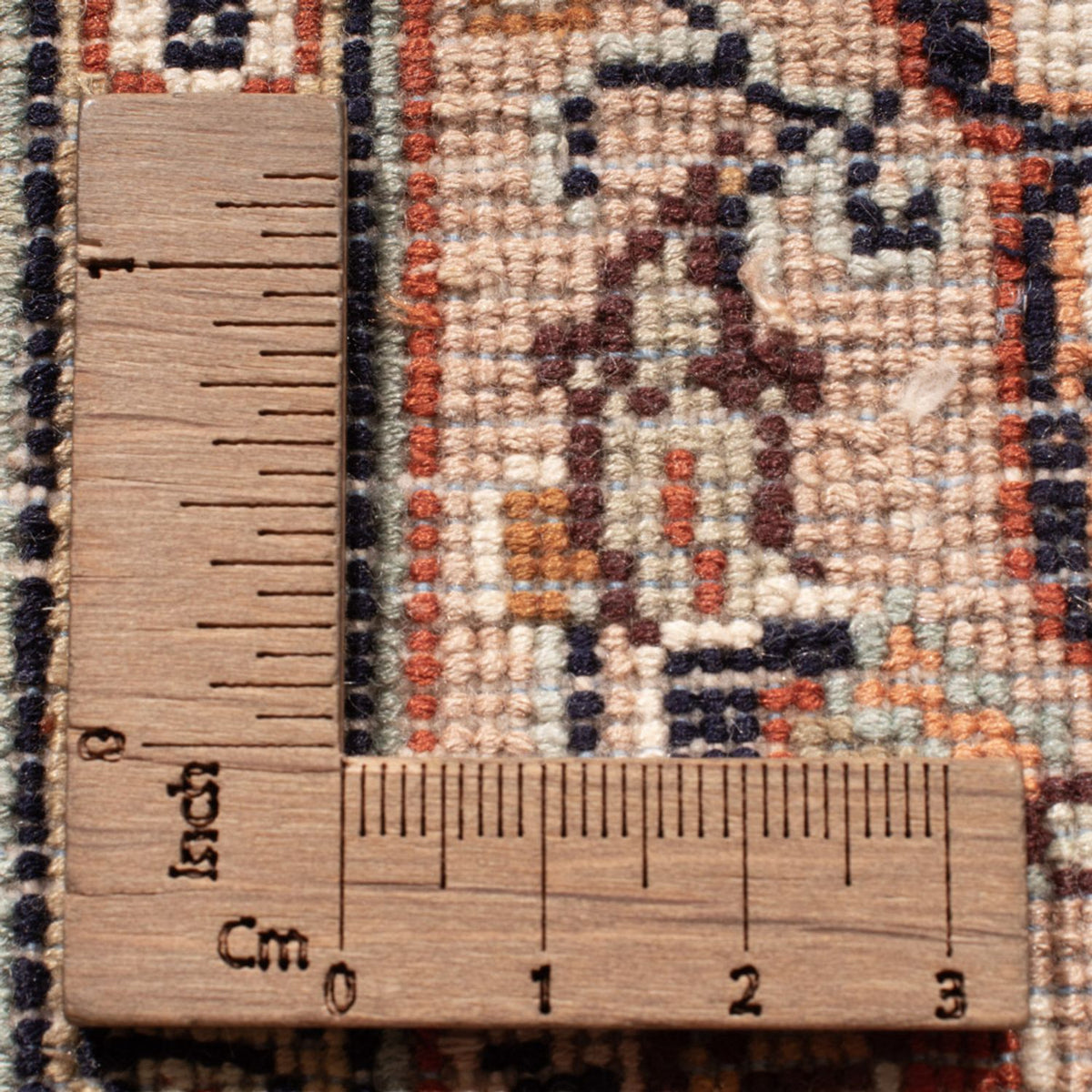 Tapis de couloir Tapis en soie - Soie du Cachemire - 301 x 77 cm - beige foncé