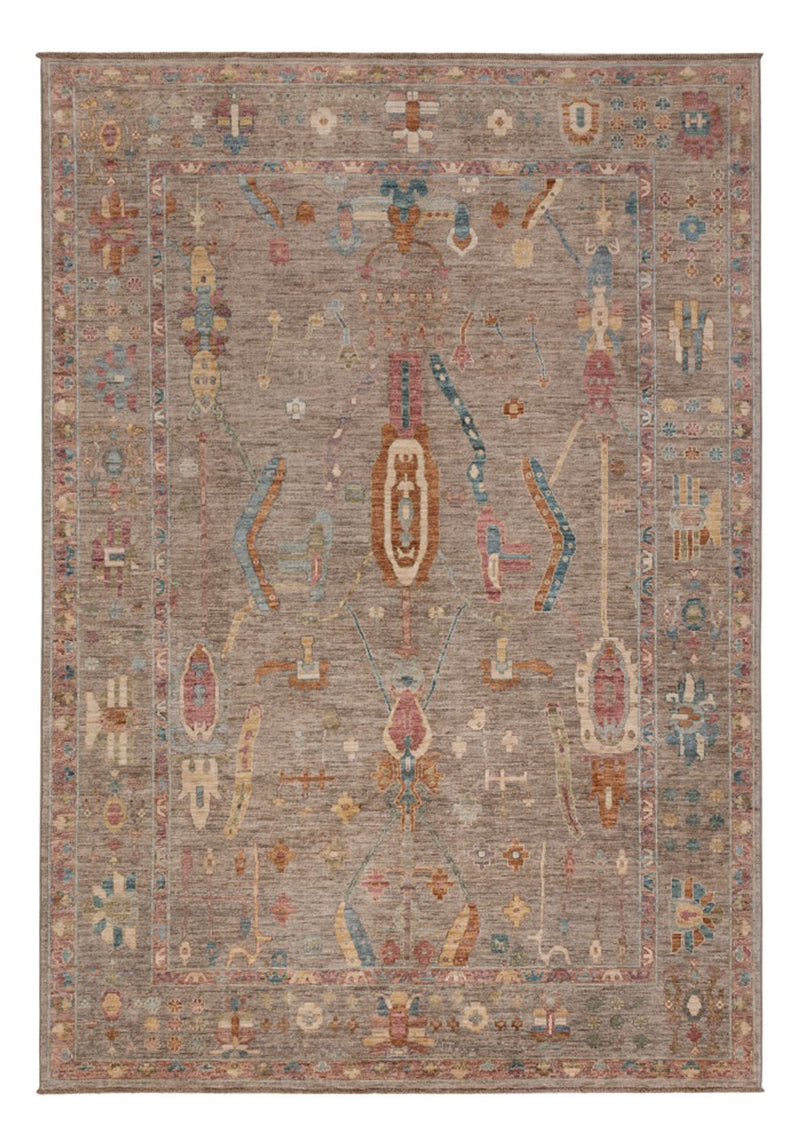 Tapis Ziegler - Usak - 301 x 204 cm - beige foncé