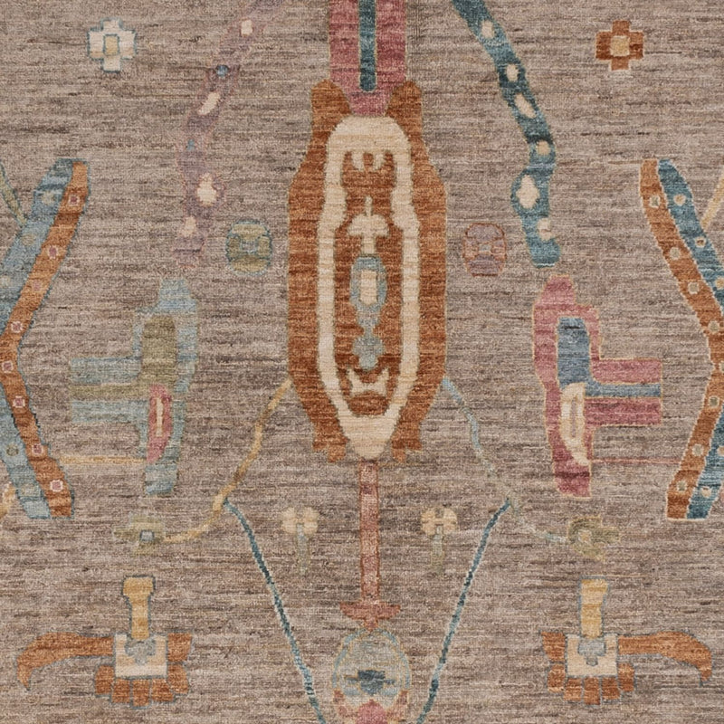 Tapis Ziegler - Usak - 301 x 204 cm - beige foncé