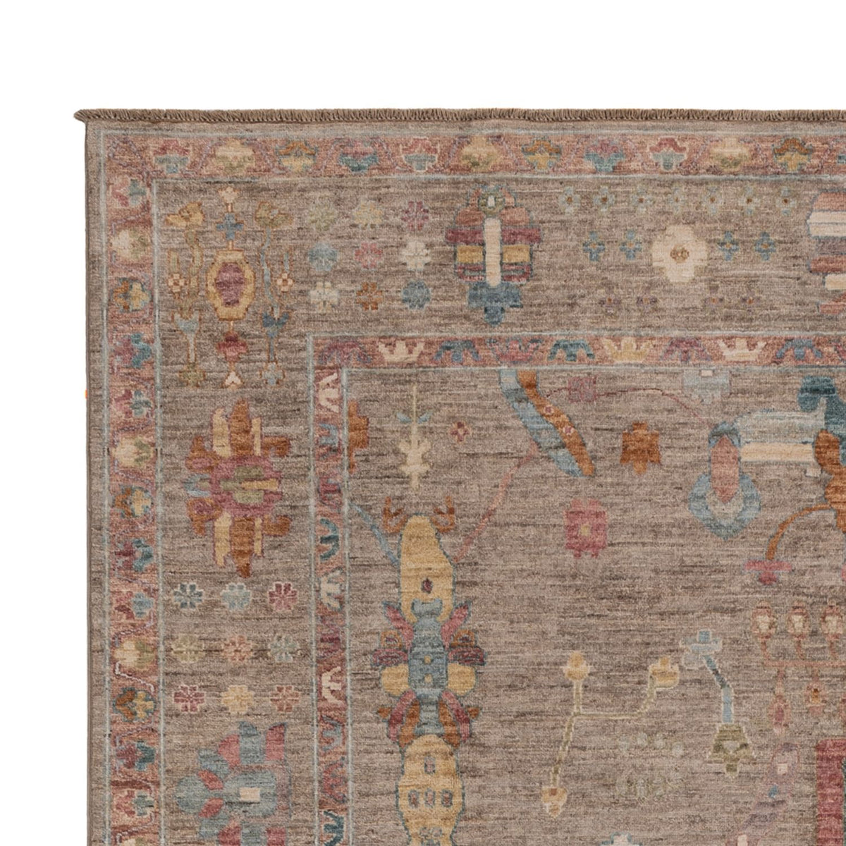 Tapis Ziegler - Usak - 301 x 204 cm - beige foncé