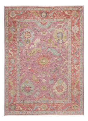 Tapis Ziegler - Usak - 241 x 170 cm - rouge clair
