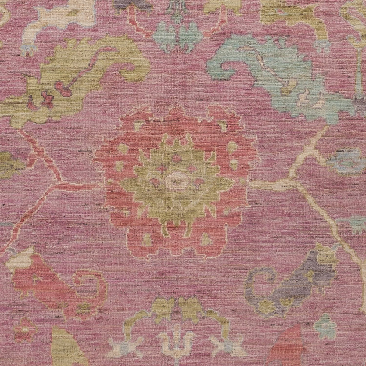 Tapis Ziegler - Usak - 241 x 170 cm - rouge clair